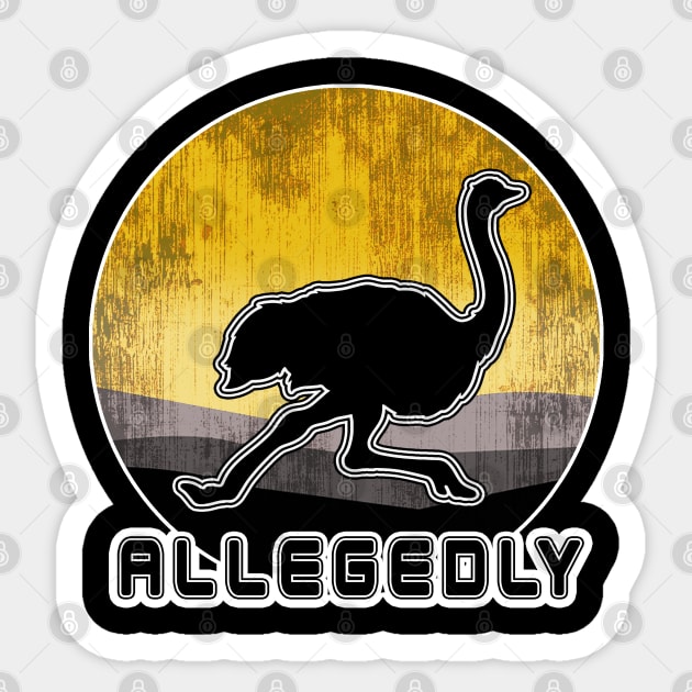 Allegedly Letterkenny Sticker by DisenyosDeMike